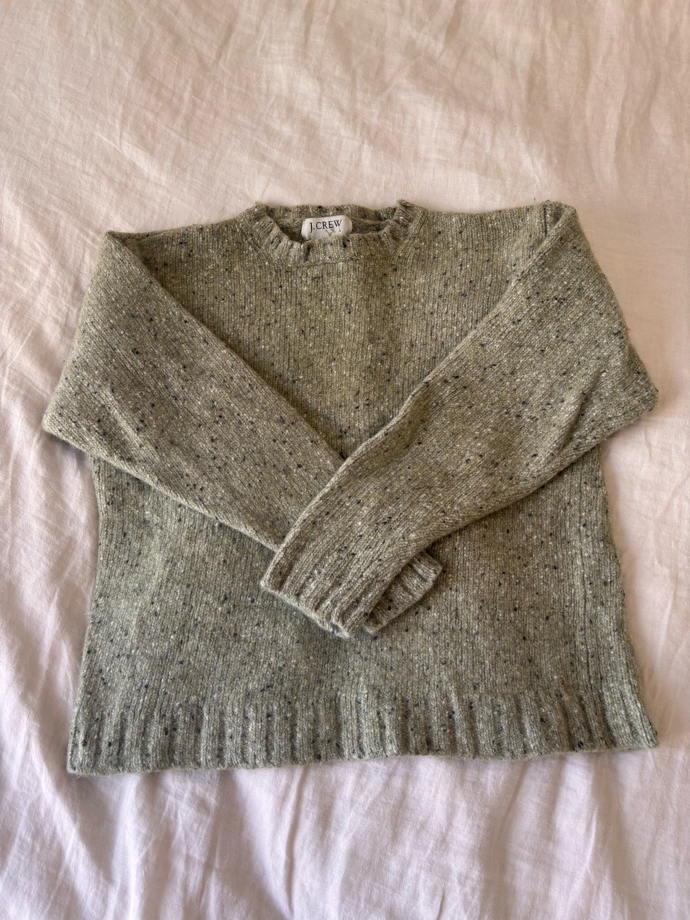 J. Crew vintage Speckled Crewneck Sweater